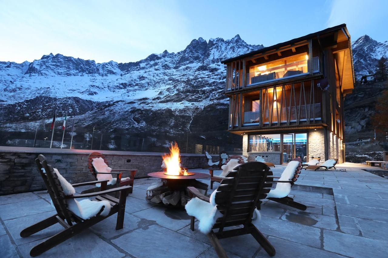 Bed and Breakfast Chalet Blanc Cervinia Брей-Червиния Экстерьер фото